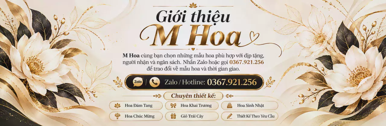 Ảnh bìa Shop hoa tươi Xã Bình Chánh Hồ Chí Minh - Gửi lời chúc bằng sắc hoa
